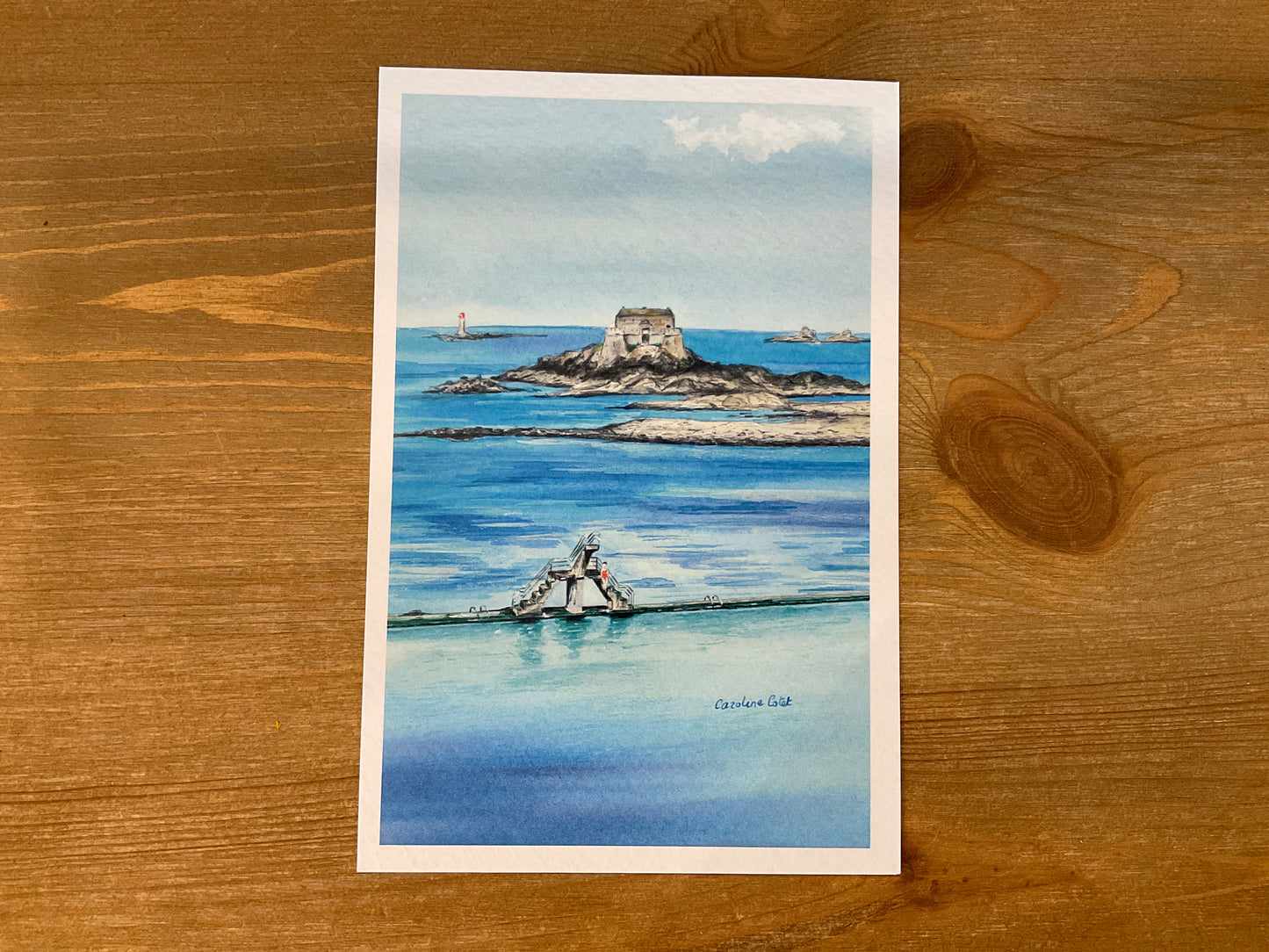 Carte - Aquarelle