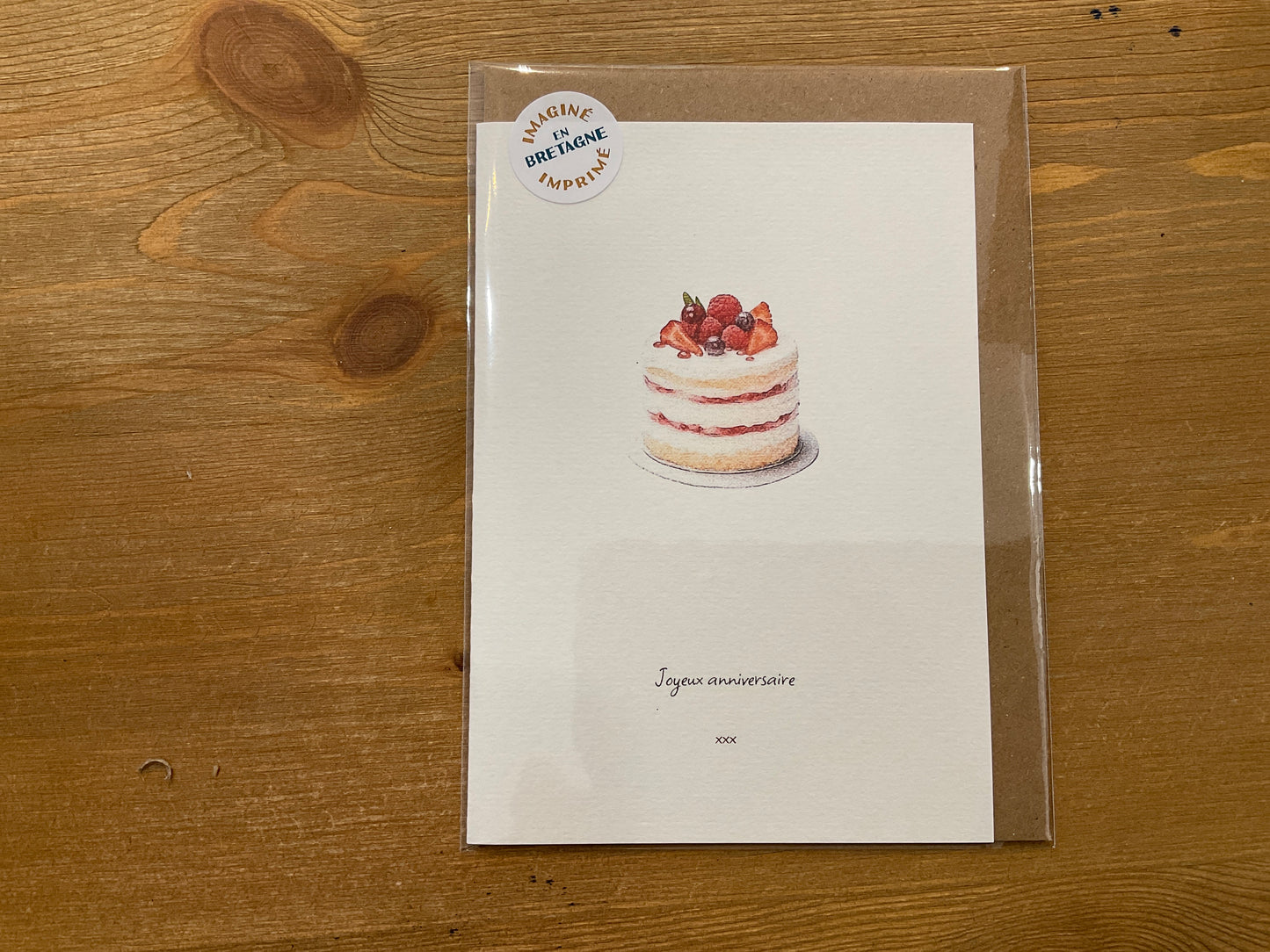 Carte - Joyeux anniversaire