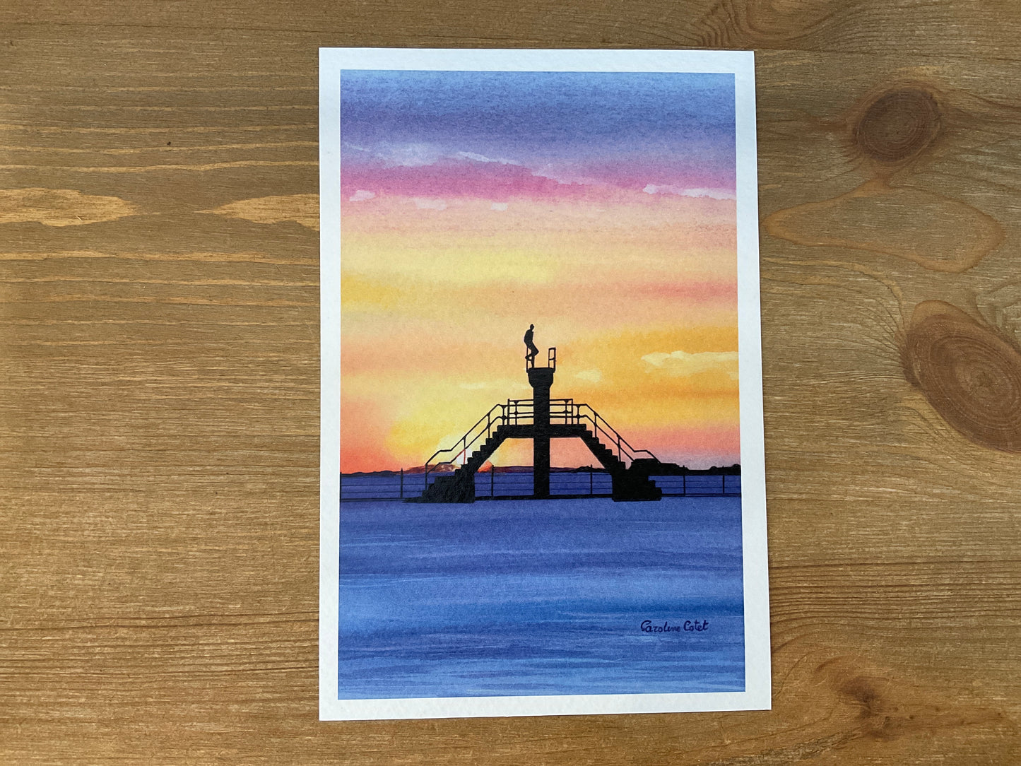 Carte - Aquarelle
