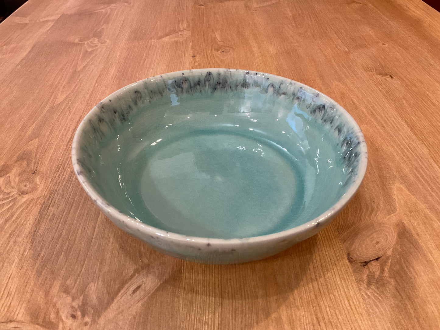 Bol à soupe bleu