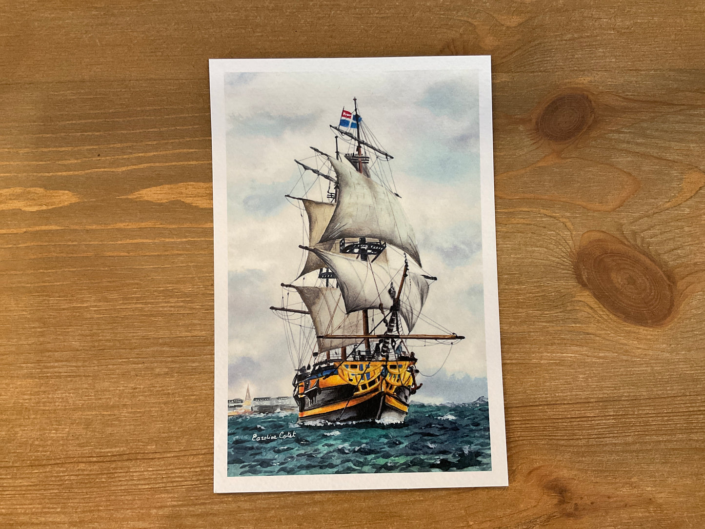 Carte - Aquarelle
