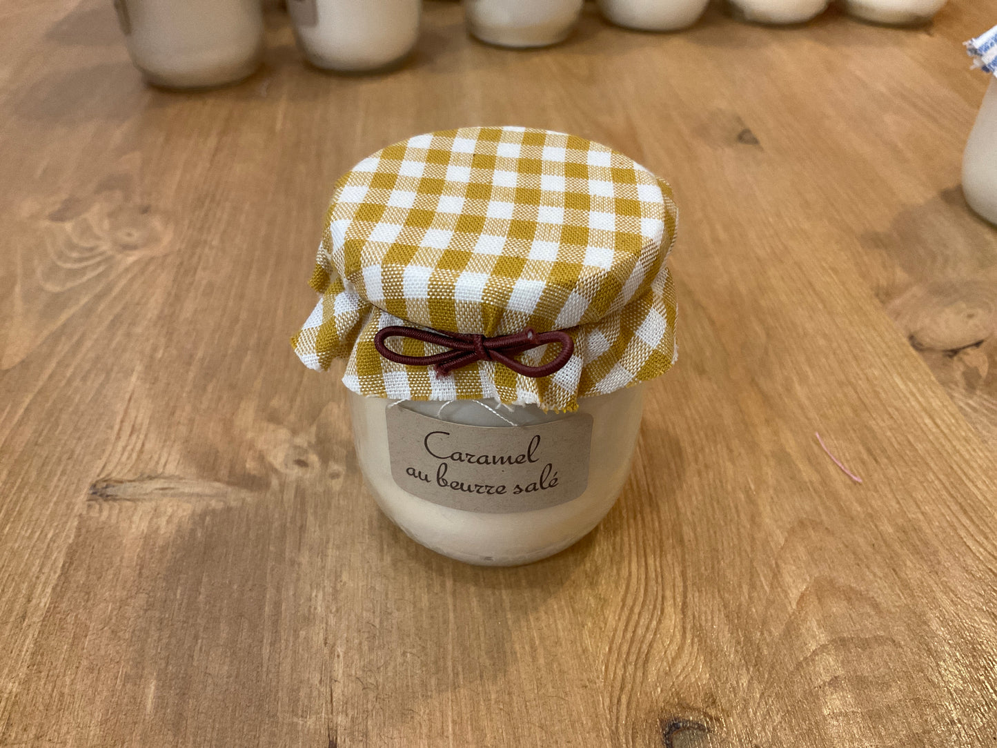 Bougie Pot de Yaourt