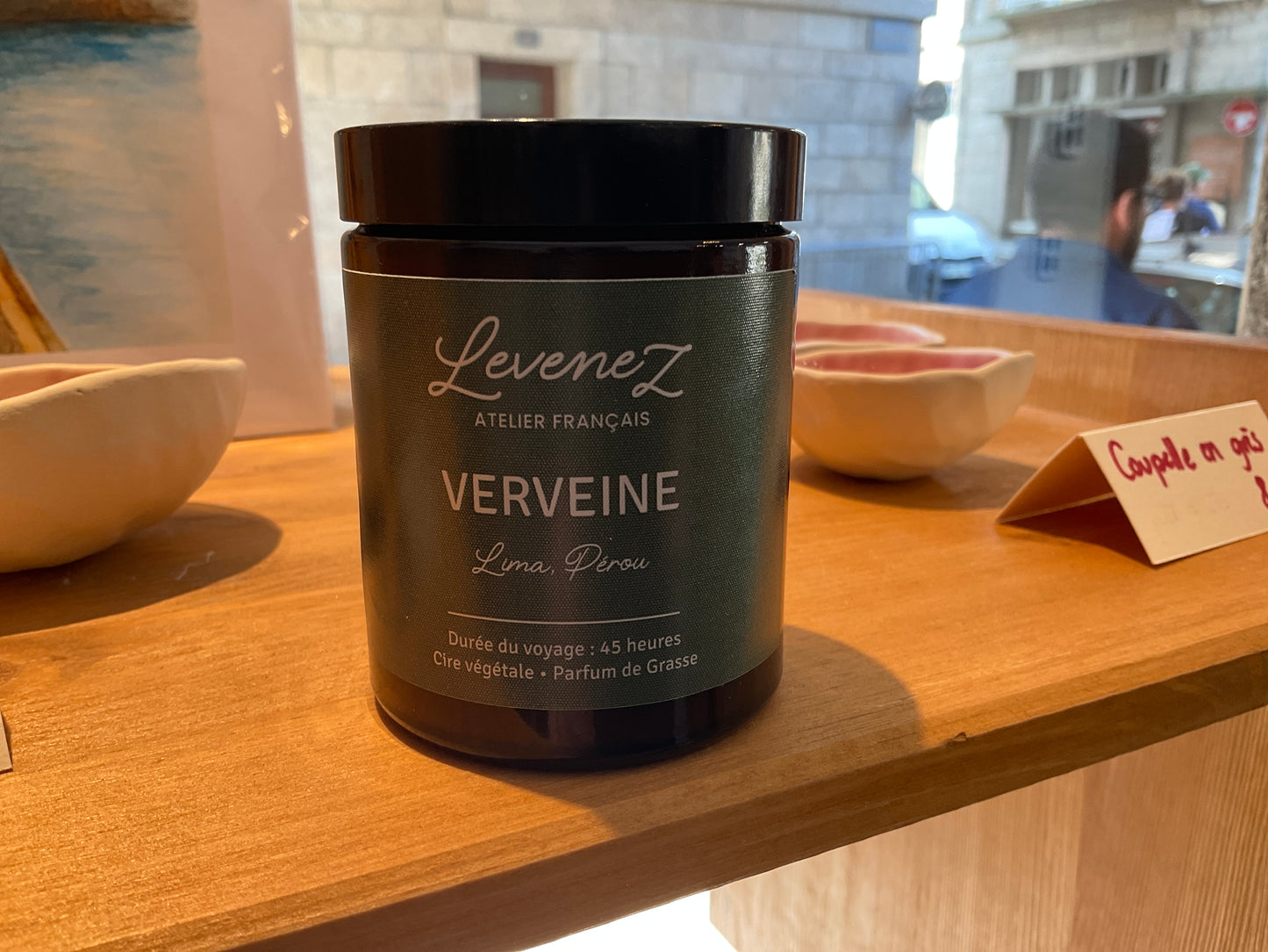 Bougie Pot Ambré