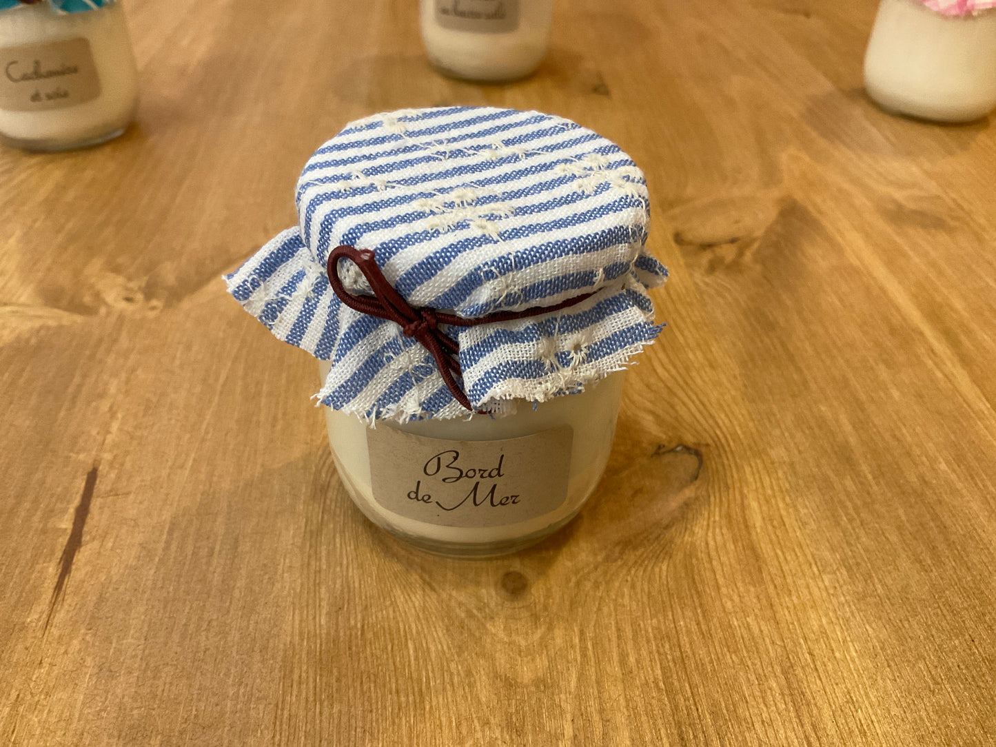 Bougie Pot de Yaourt