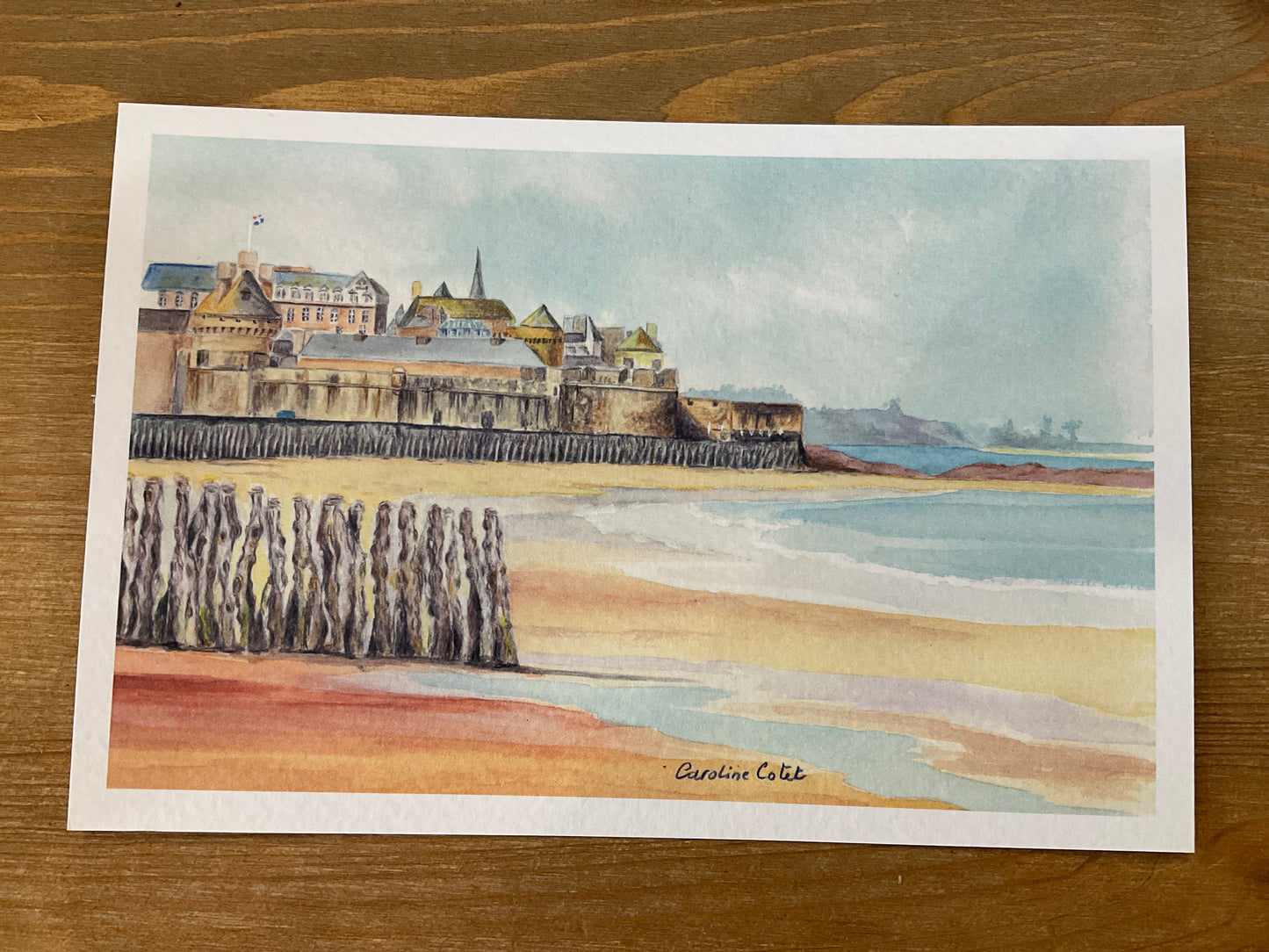Carte - Aquarelle