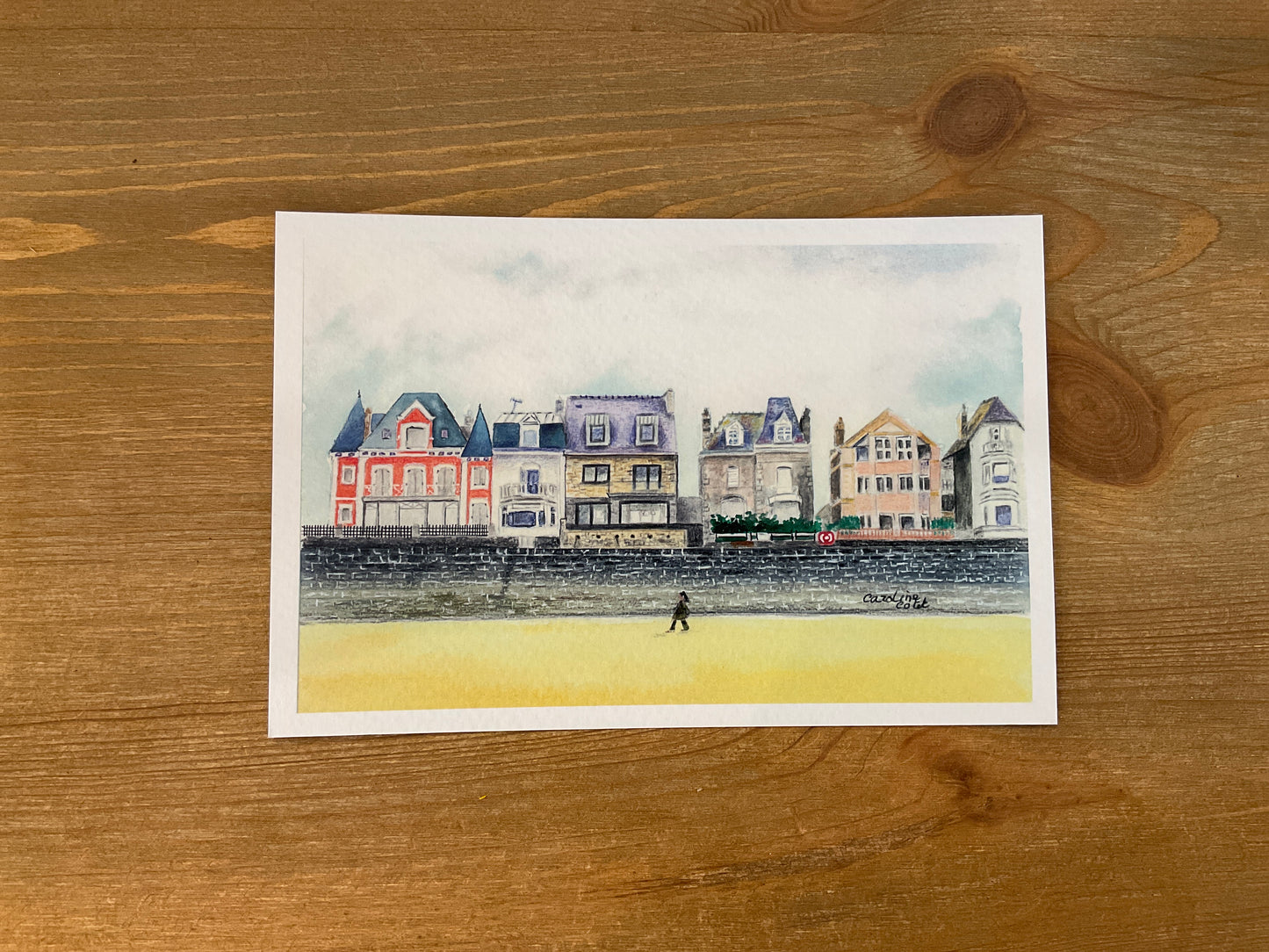 Carte - Aquarelle