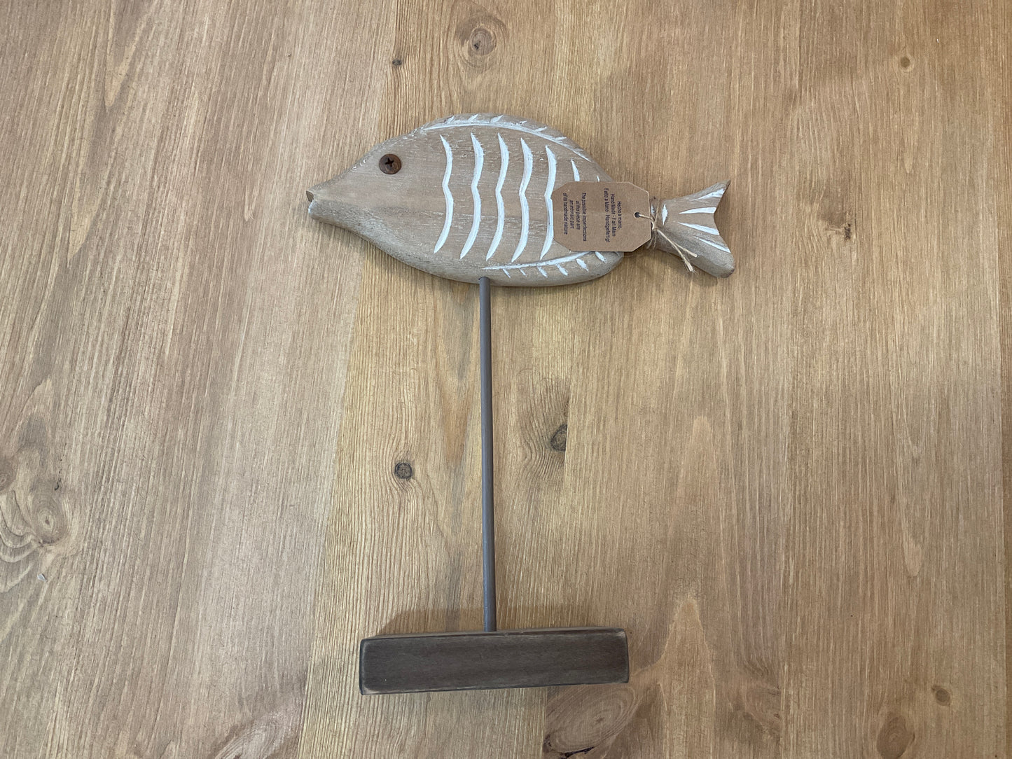 Poisson à poser en bois