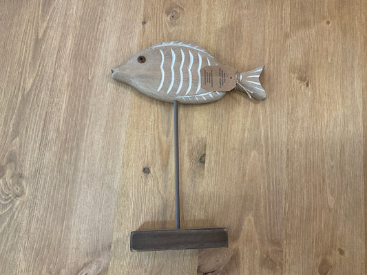 Poisson à poser en bois