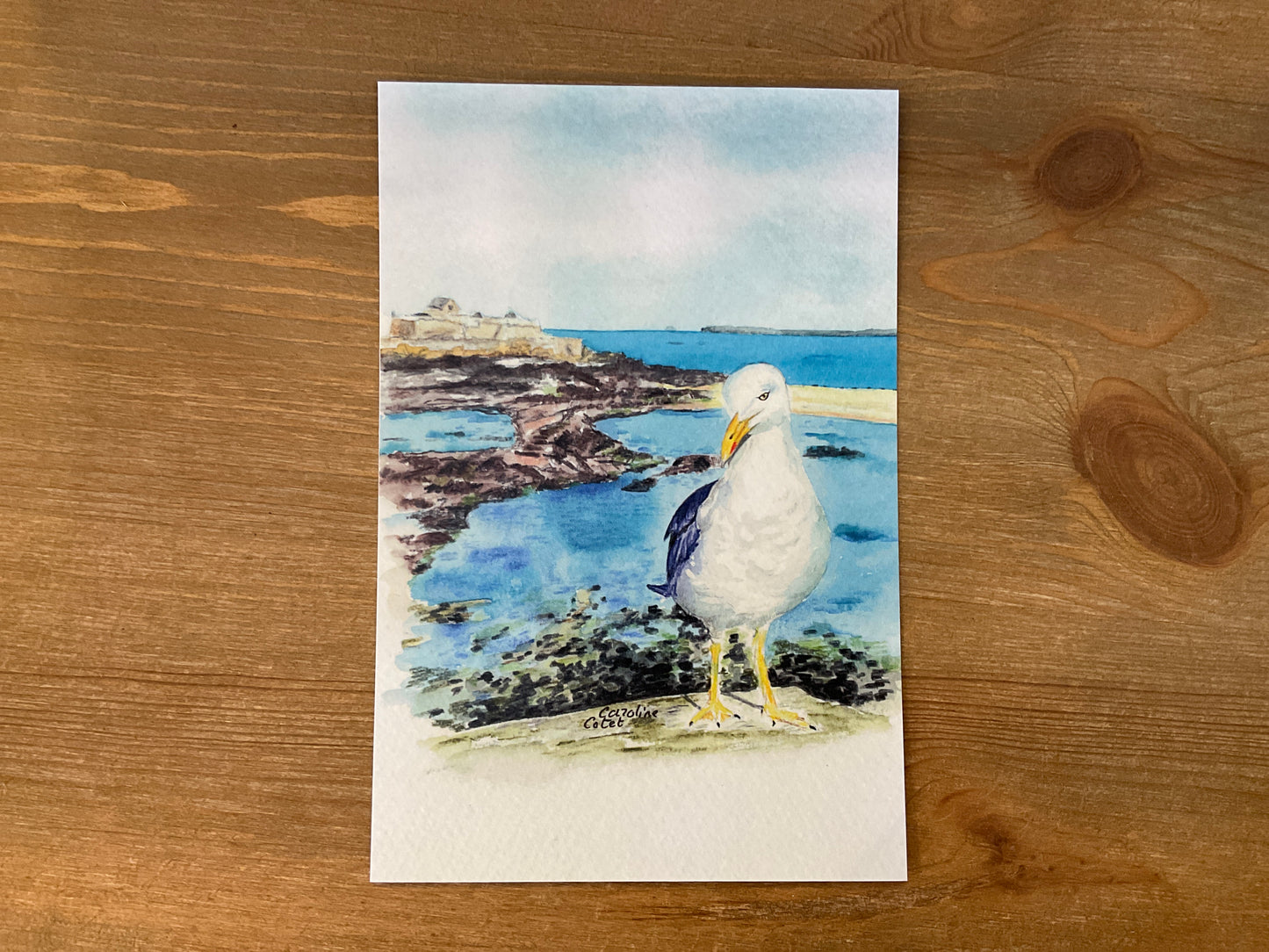 Carte - Aquarelle