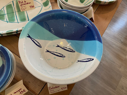 Bol "Sardines en mer"