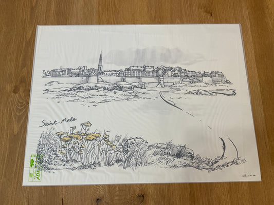 Affiche - Remparts de Saint-Malo