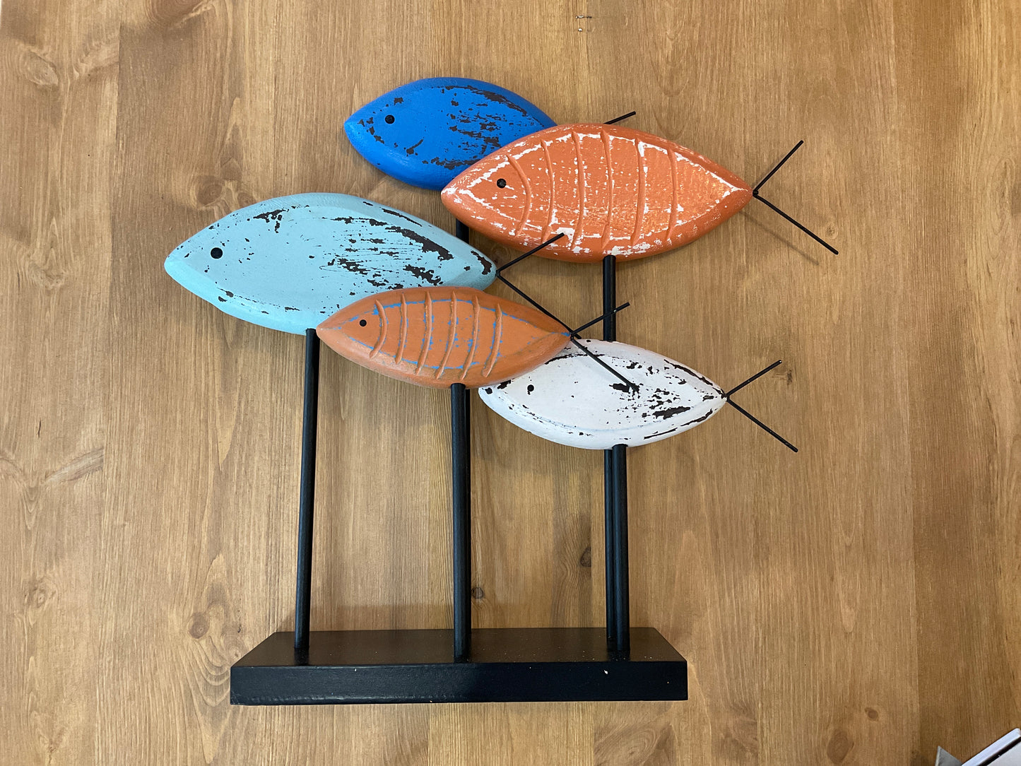 Banc de poissons - Bleu et Orange