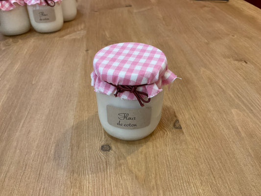 Bougie Pot de Yaourt
