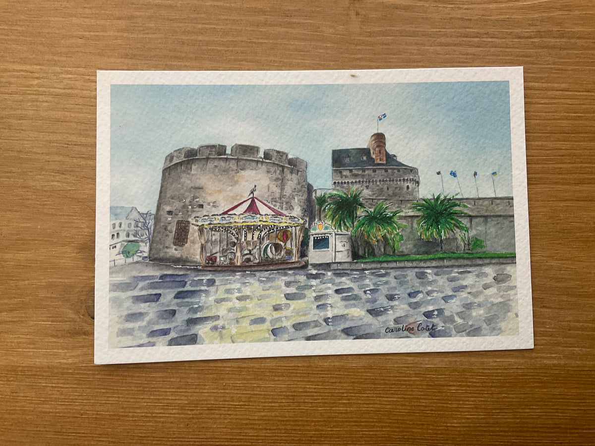 Carte - Aquarelle