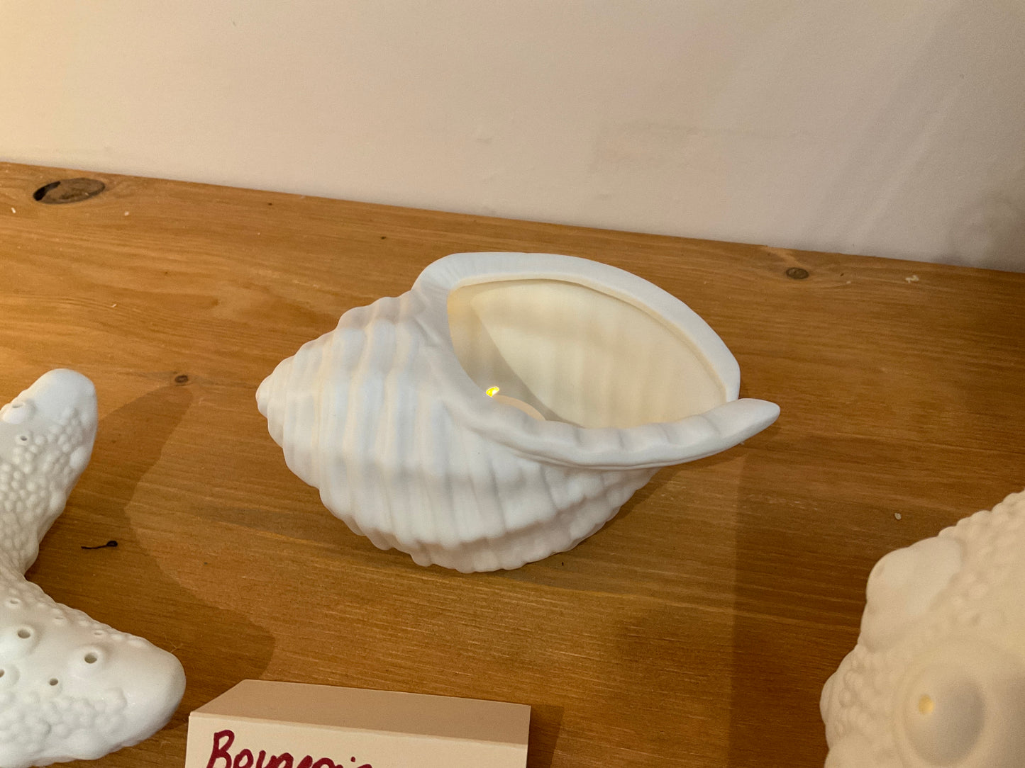 Bougeoir en porcelaine