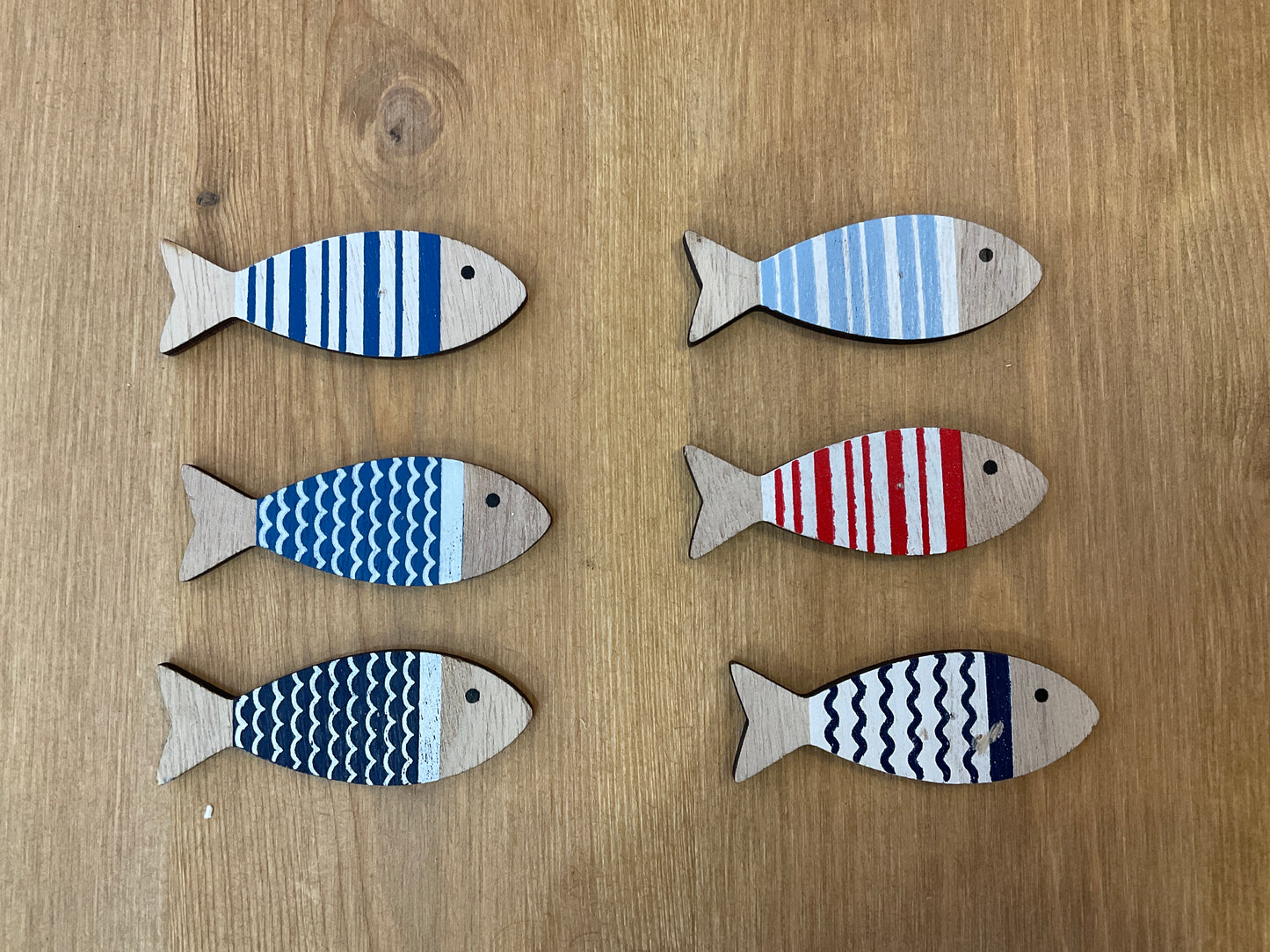 Magnet - Poisson en bois