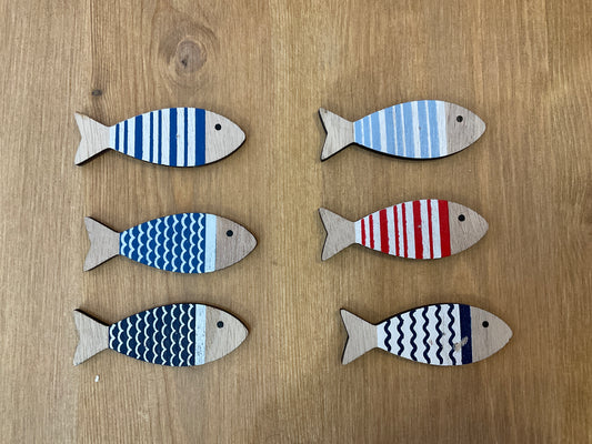 Magnet - Poisson en bois