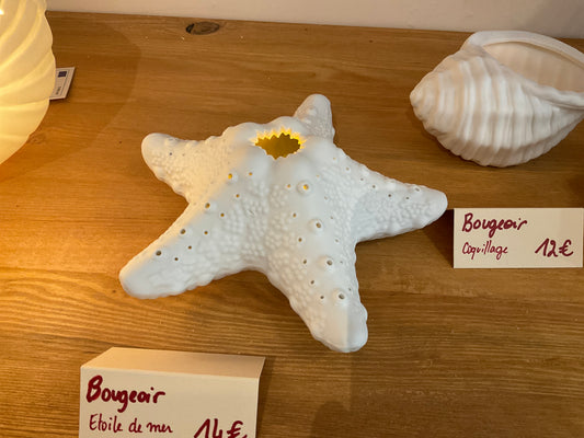Bougeoir en porcelaine