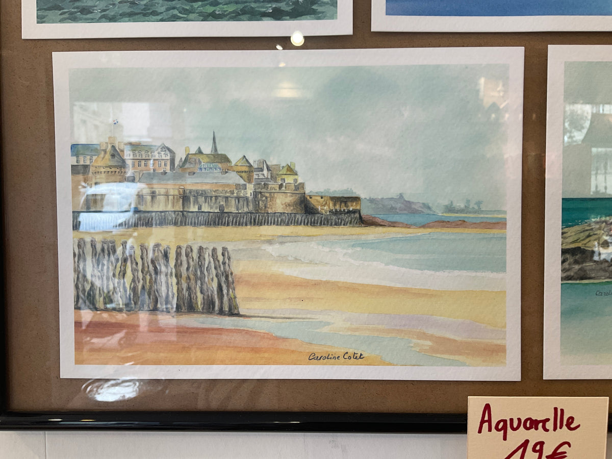 Carte - Aquarelle
