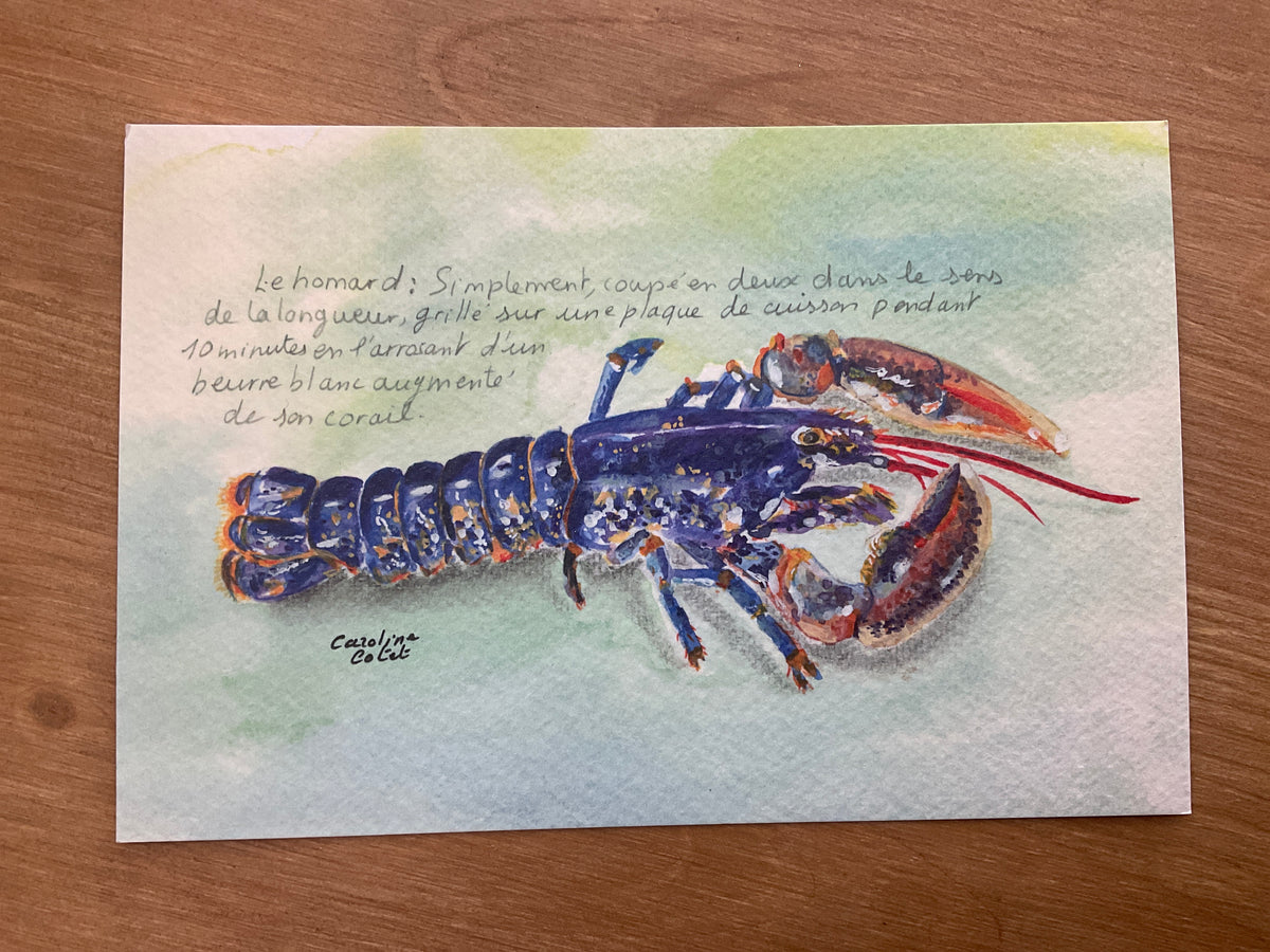 Carte - Aquarelle