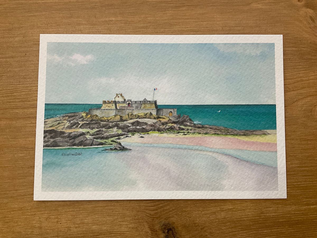 Carte - Aquarelle