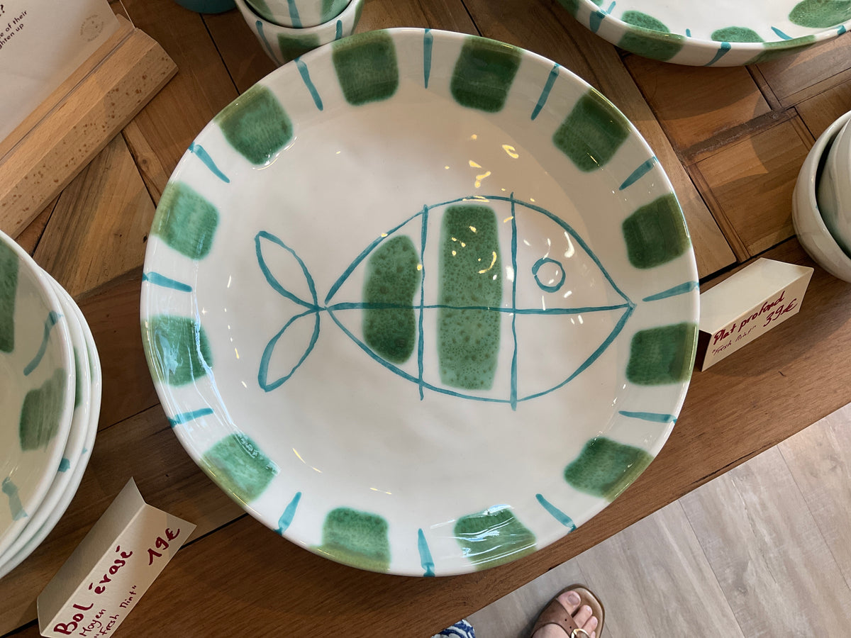 Plat profond "Fresh Mint"