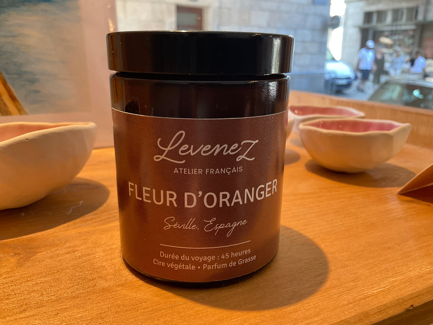 Bougie Pot Ambré