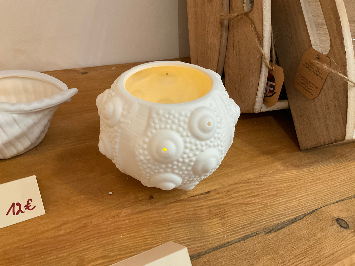 Bougeoir en porcelaine