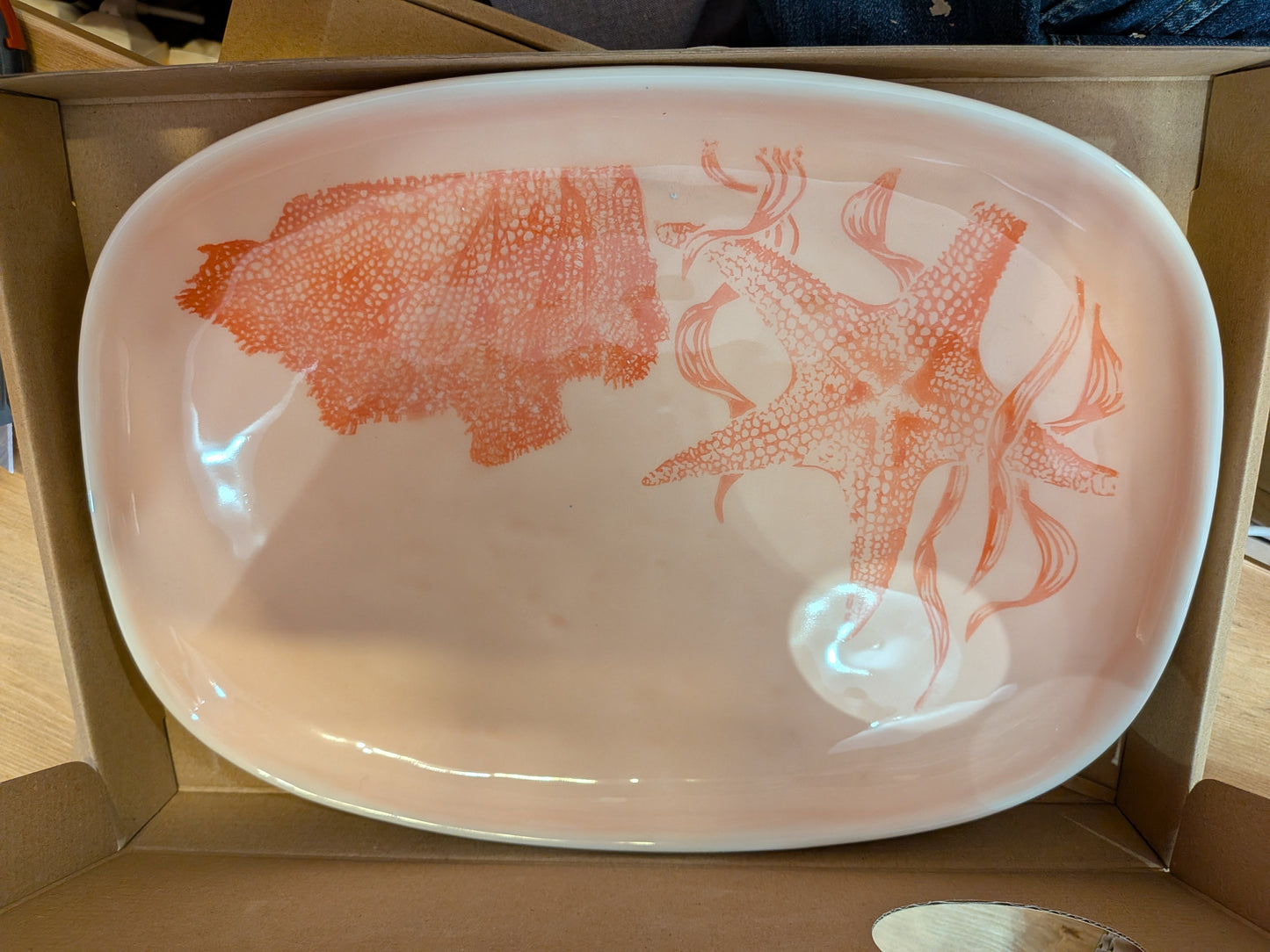 Plat de présentation "Récif"